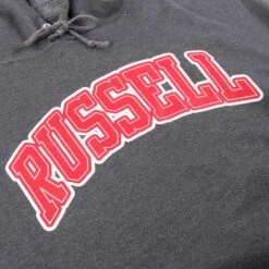 Vintage Russell Athletic 'Russell' Hooded Sweatshirt - Grey -Vintages Shop IMG 9988 d2ca6c8a fbb7 473b 8b14 b2e62f5d1990