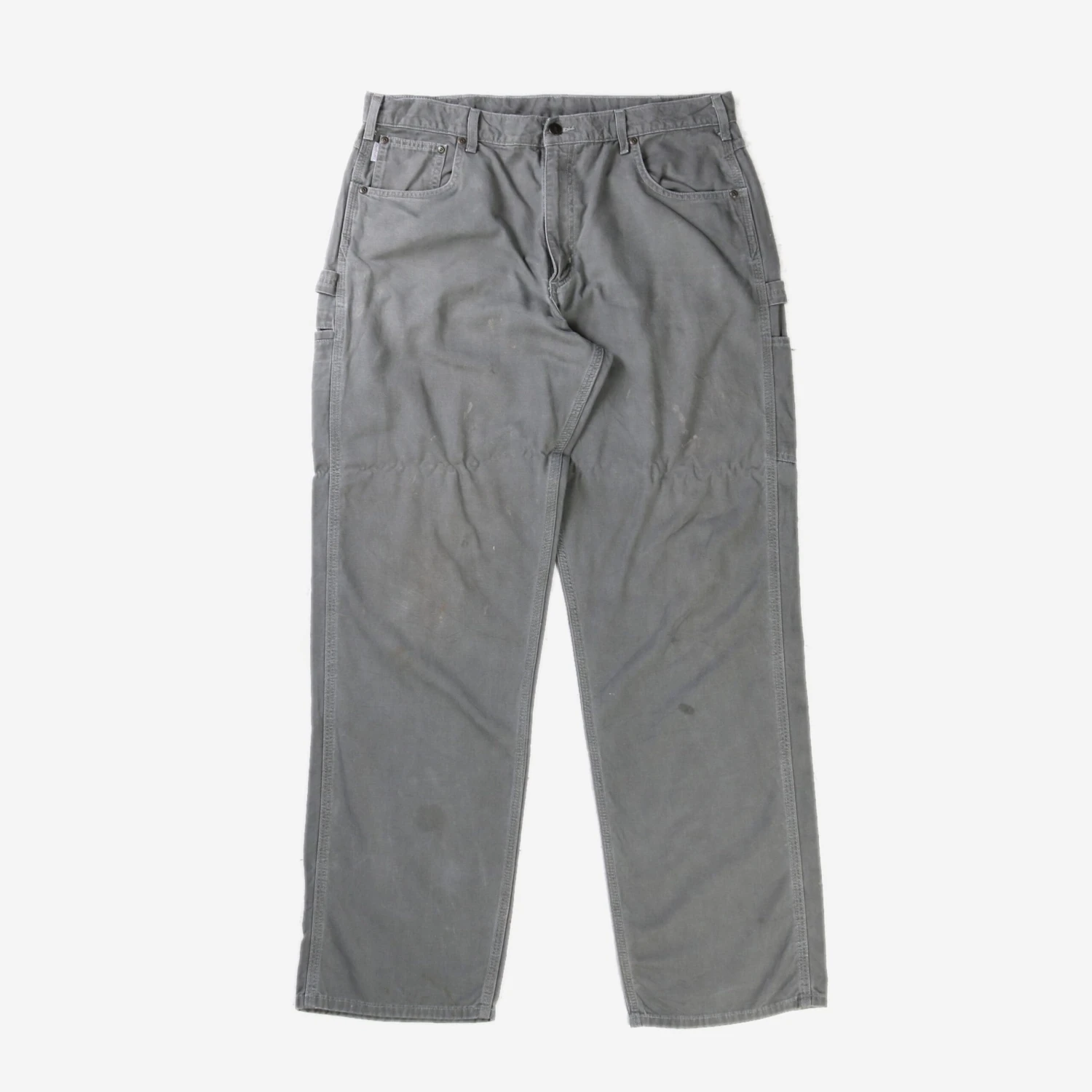 Vintage Carhartt Carpenter Pants - Grey - 38/34 2 Vintage Carhartt Carpenter Pants - Grey - 38/34 - Image 2