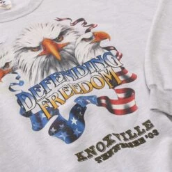 'Defending Freedom' Sweatshirt -Vintages Shop SHOP 1019 cut