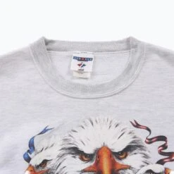 'Defending Freedom' Sweatshirt -Vintages Shop SHOP 1020 cut
