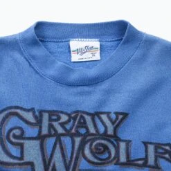 'Gray Wolf' Sweatshirt -Vintages Shop SHOP 1076 cut