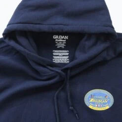 'USS Harry's Truman' Hooded Sweatshirt -Vintages Shop SHOP 1080 cut