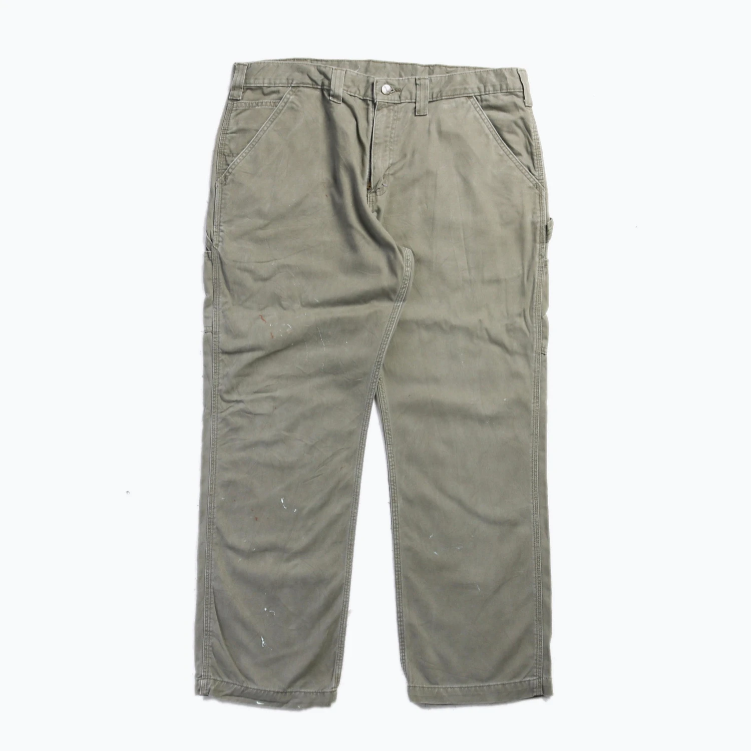 Vintage Carhartt Carpenter Pants - Green - 38/30 2 Vintage Carhartt Carpenter Pants - Green - 38/30 - Image 2