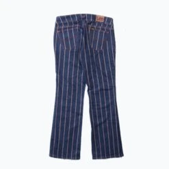 Vintage Lee Striped Flares - Denim - 30/31
