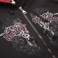 Harley Davidson 'Iron Valley' Sweatshirt -Vintages Shop SHOP 26 cut