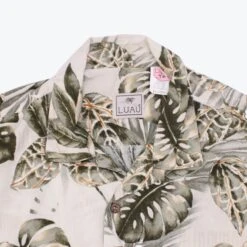 'Luau' Hawaiian Shirt -Vintages Shop SHOP 843 cut